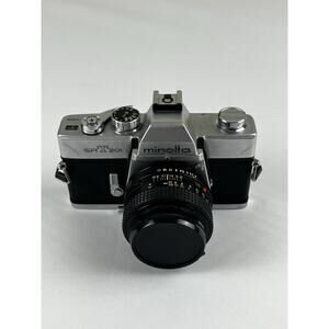 Minolta SRT 201 35mm SLR Camera + Rokkor-X PF 50mm f/1.7 Lens outfit Kit